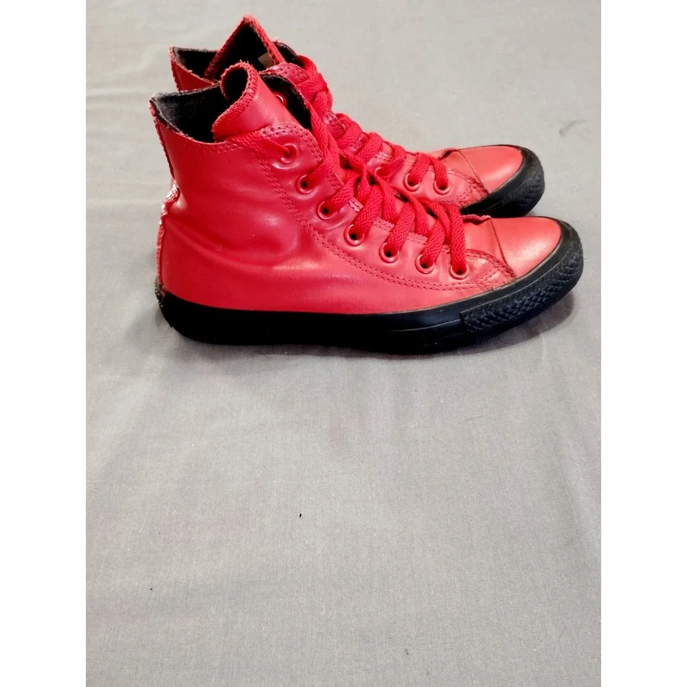 EUC Converse Chuck Taylor All Star UNISEX Men 4/WM 6 Red High Top Canvas Sneaker - Picture 5 of 12